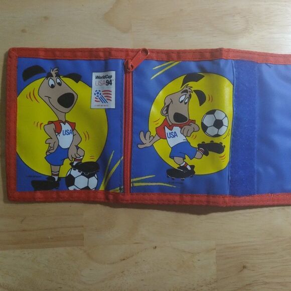 DS Vintage USA World Cup 94 Soccer Football Wallet - Picture 4 of 5